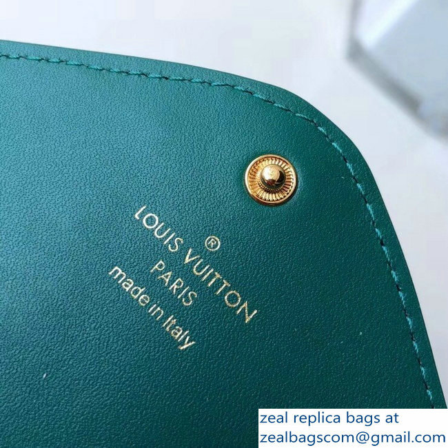 Louis Vuitton New Wave Long Wallet Green 2018 - Click Image to Close