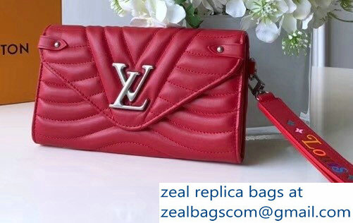 Louis Vuitton New Wave Long Wallet M63299 Red 2018 - Click Image to Close