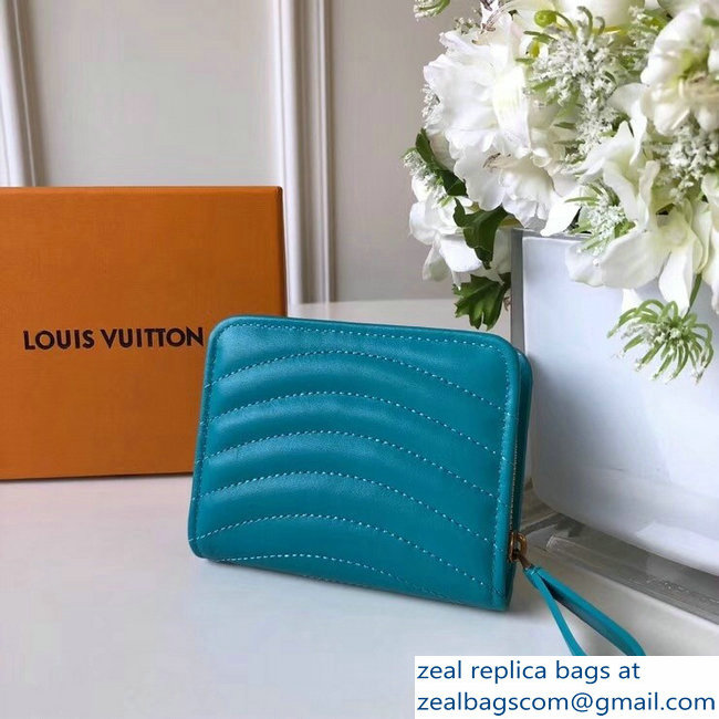 Louis Vuitton New Wave Zipped Compact Wallet Malibu Green 2018 - Click Image to Close