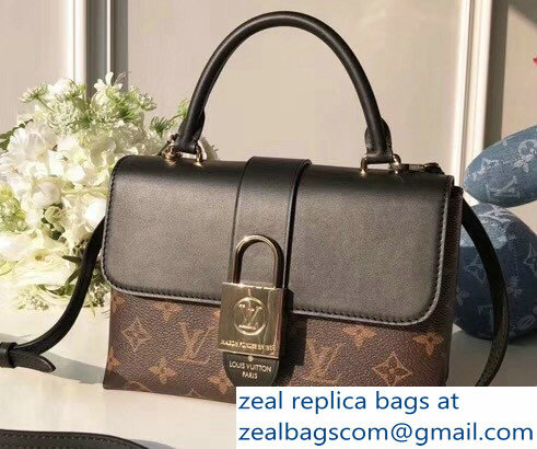 Louis Vuitton One Handle Flap PM Bag M43129 Black 2018 - Click Image to Close