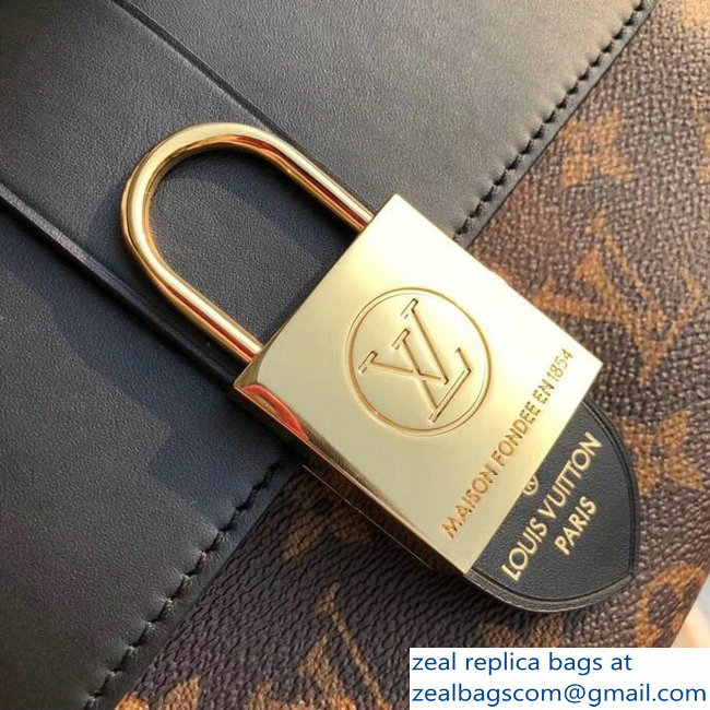 Louis Vuitton One Handle Flap PM Bag M43129 Black 2018 - Click Image to Close