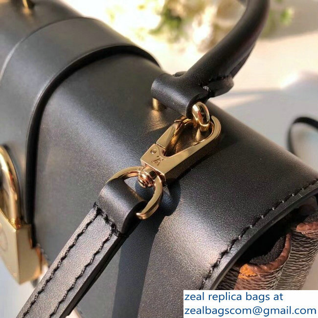 Louis Vuitton One Handle Flap PM Bag M43129 Black 2018 - Click Image to Close