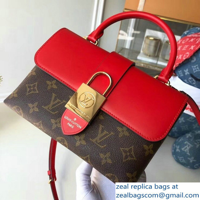 Louis Vuitton One Handle Flap PM Bag M43129 Red 2018 - Click Image to Close