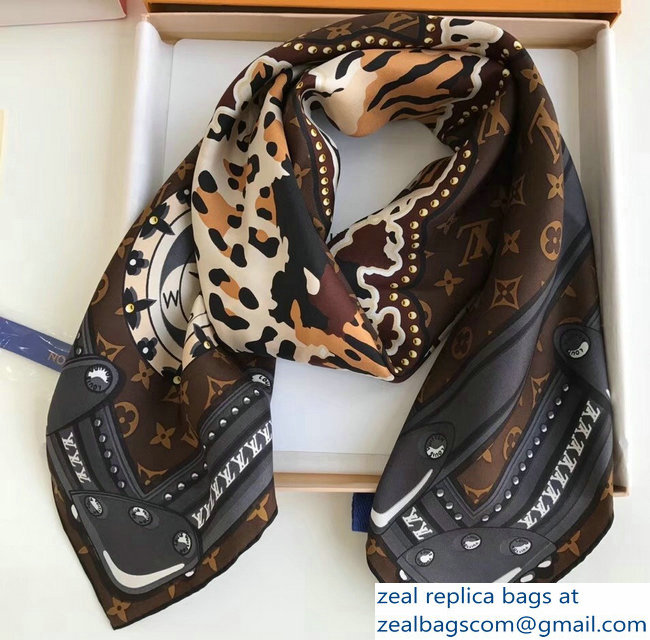 Louis Vuitton Square Silk Scarf 01 2018