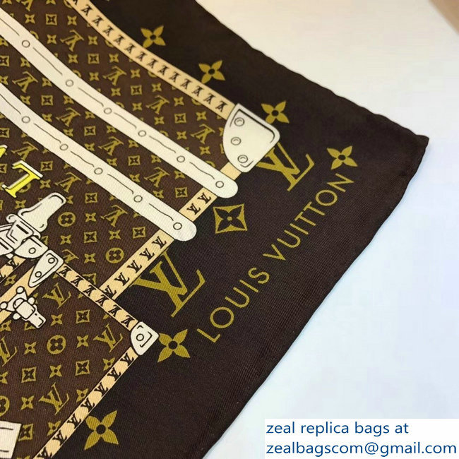 Louis Vuitton Square Silk Scarf 03 2018