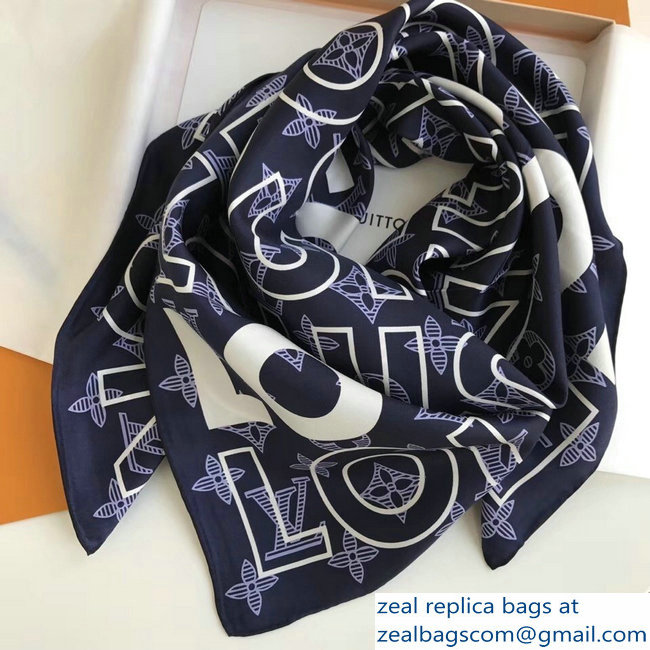 Louis Vuitton Square Silk Scarf 05 2018 - Click Image to Close