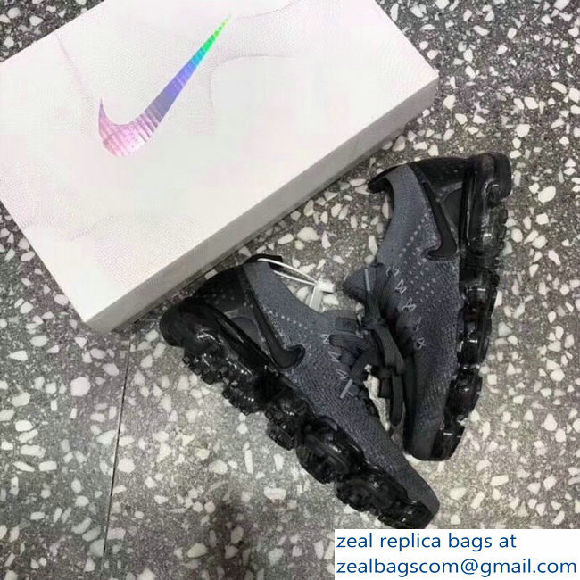 Nike Air VaporMax Flyknit 2 Running Sneakers Gray