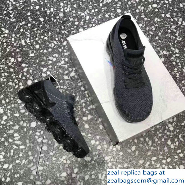 Nike Air VaporMax Flyknit 2 Running Sneakers Gray