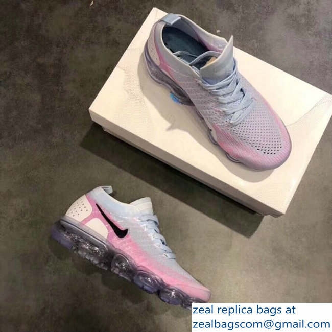 Nike Air VaporMax Flyknit 2 Running Sneakers Pink