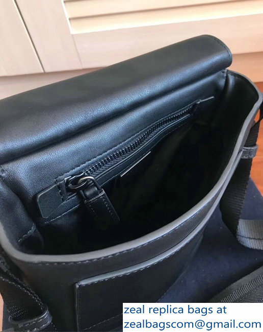 Prada Calf Leather Shoulder Bag 2VD016 Black 2018 - Click Image to Close