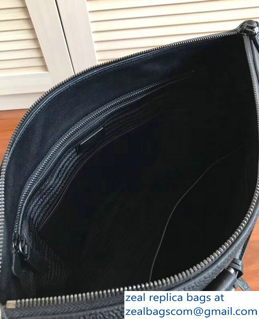 Prada Leather Briefcase Bag 2G085 Black