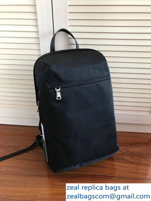 Prada Nylon Backpack Bag 2VZ021 Black 2018