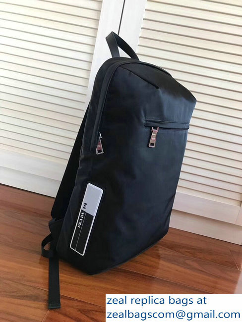 Prada Nylon Backpack Bag 2VZ021 Black 2018