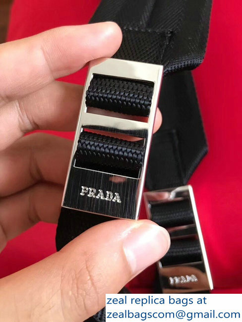 Prada Nylon Backpack Bag 2VZ021 Red 2018 - Click Image to Close