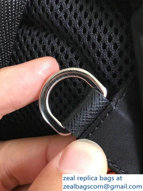 Prada Nylon Backpack Bag 2VZ025 Black 2018 - Click Image to Close