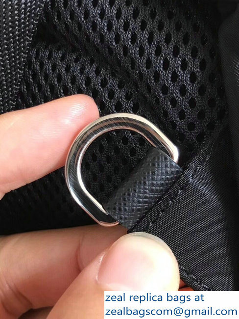 Prada Nylon Backpack Bag 2VZ025 Black 2018