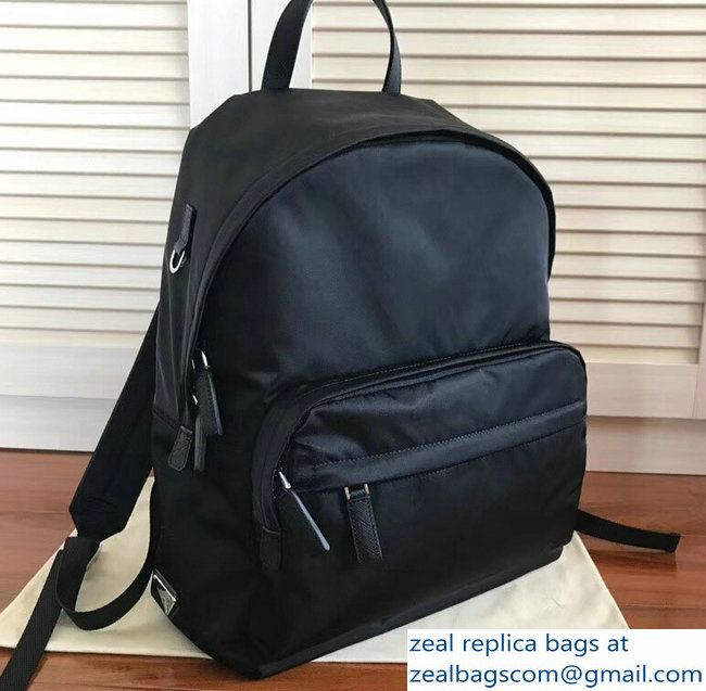 Prada Nylon Backpack Bag 2VZ066 Black 2018 - Click Image to Close