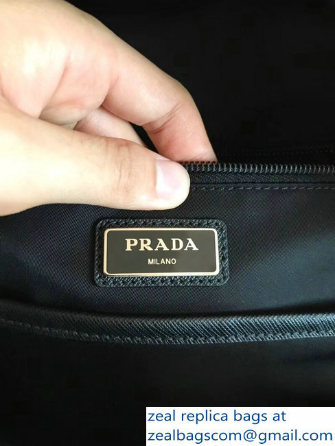 Prada Nylon Backpack Bag 2VZ066 Black 2018 - Click Image to Close
