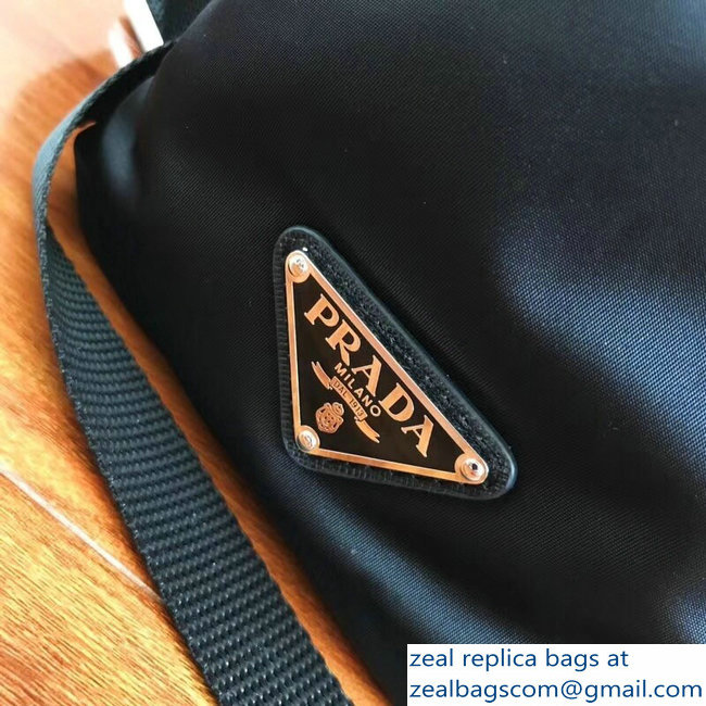 Prada Nylon Backpack Bag 2VZ066 Black 2018 - Click Image to Close