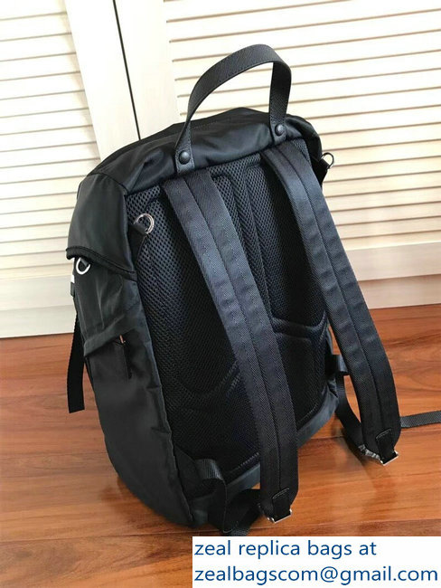 Prada Nylon Backpack Bag 2VZ135 Black 2018 - Click Image to Close