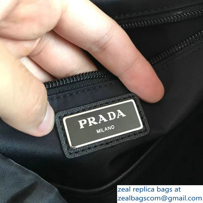 Prada Nylon Backpack Bag 2VZ135 Black 2018