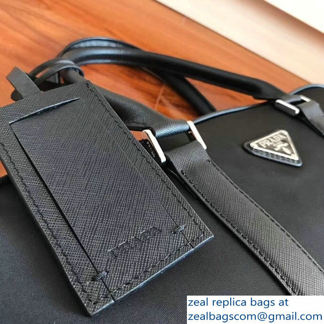 Prada Nylon Briefcase Bag 2VE871 Black