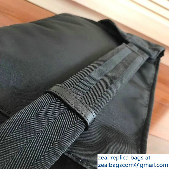 Prada Nylon Fanny Pack Belt Bag 2VL004 Black 2018