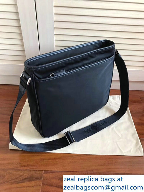 Prada Nylon Shoulder Bag 2VH953 Black 2018 - Click Image to Close