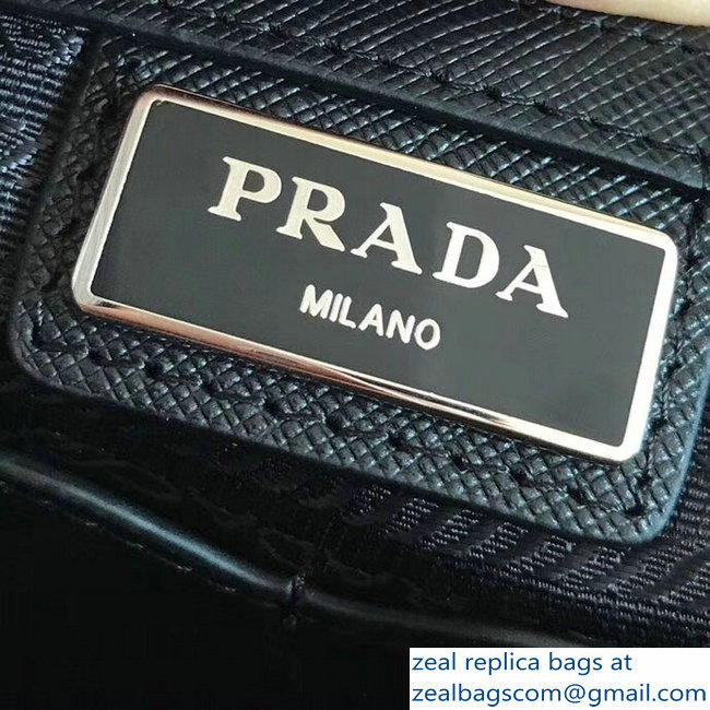 Prada Saffiano Leather Briefcase Bag 2VE368 Black - Click Image to Close