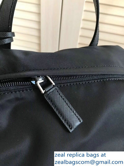 Prada Technical Fabric Backpack Bag 2VZ135 Black 2018