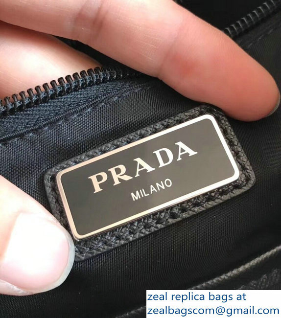Prada Technical Fabric Backpack Bag 2VZ135 Blue 2018