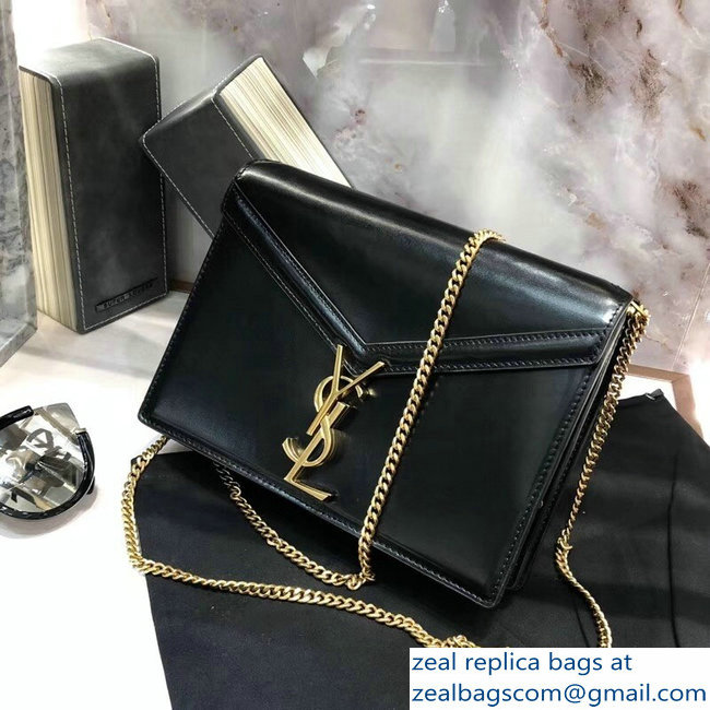 Saint Laurent Cassandra Monogram Bag 532750 Black 2018 - Click Image to Close