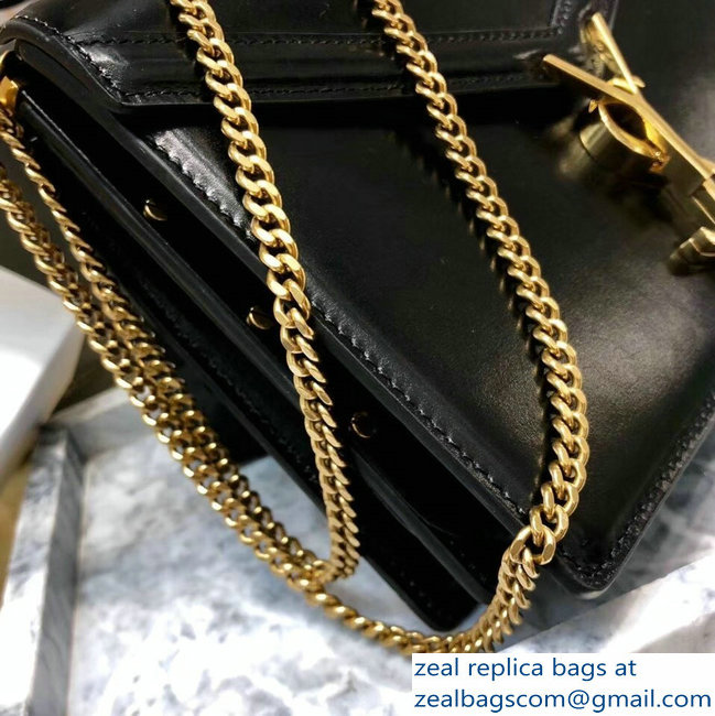 Saint Laurent Cassandra Monogram Bag 532750 Black 2018 - Click Image to Close