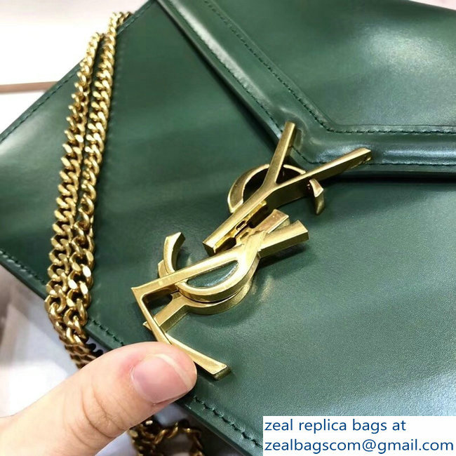 Saint Laurent Cassandra Monogram Bag 532750 Green 2018 - Click Image to Close