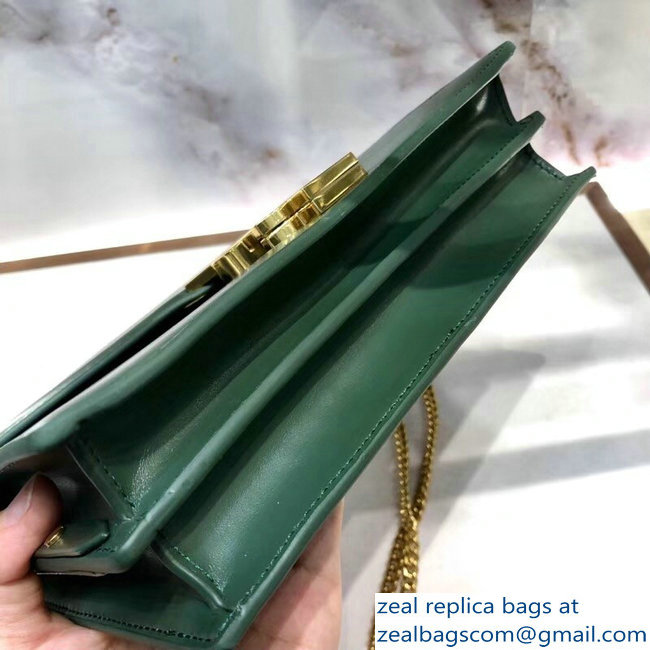 Saint Laurent Cassandra Monogram Bag 532750 Green 2018