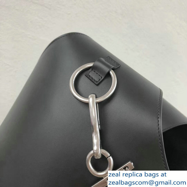 Alexander Wang Black Genesis Mini Hobo Bag 2018 - Click Image to Close