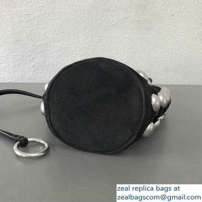Alexander Wang Caged Roxy Bucket Bag Black 2018 - Click Image to Close