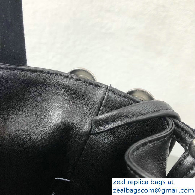 Alexander Wang Caged Roxy Bucket Bag Black 2018