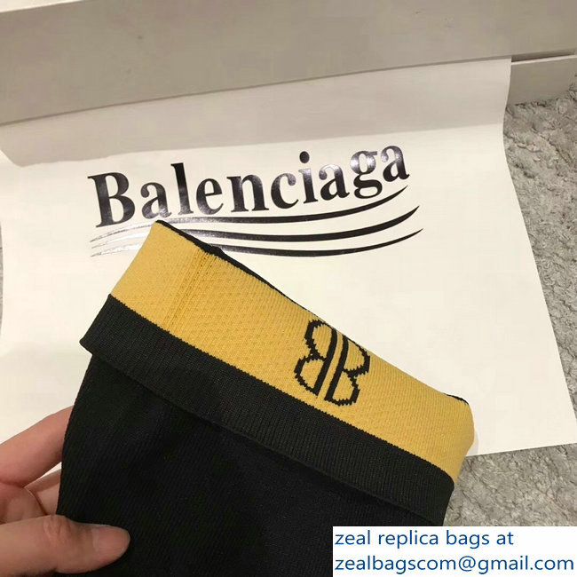 Balenciaga Heel 3cm/9cm BB Knife Ankle Boots Black 2018