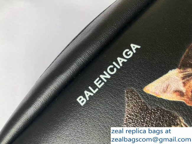 Balenciaga Kitten Everyday Camera Bag XS Small Black 2018