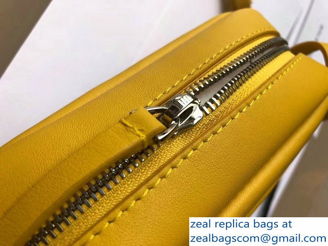 Balenciaga Kitten Everyday Camera Bag XS Small Yellow 2018