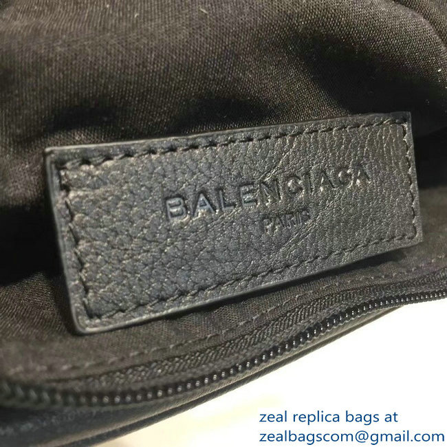 Balenciaga Leather Belt Pack Bag Explorer Logo Print Black/Red