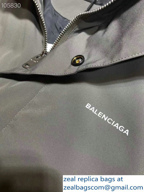Balenciaga Men's Jacket Gray 2018