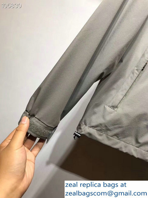 Balenciaga Men's Jacket Gray 2018 - Click Image to Close