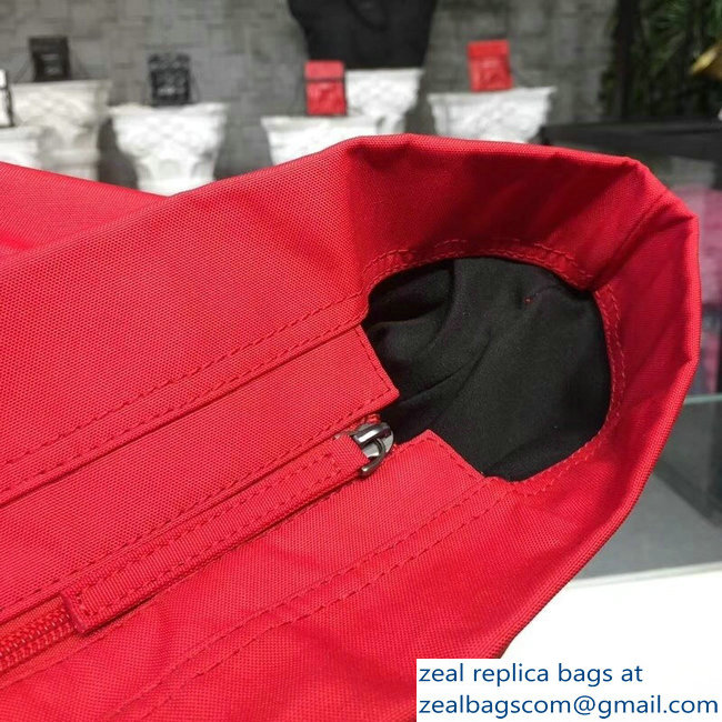 Balenciaga Nylon Carry Shopper Large Bag Red 2018 - Click Image to Close