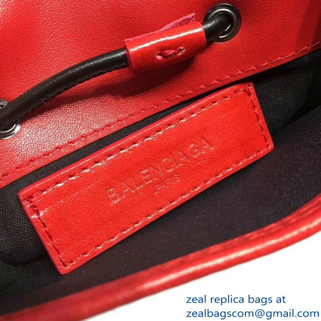Balenciaga Phone Bag Red with Shoulder Strap 2018