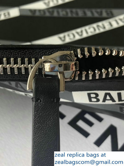 Balenciaga Pouch Clutch Bag Explorer All Over Monogram Logo Print 2018