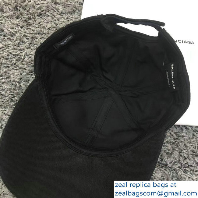 Balenciaga Supports World Food Programme Cap Baseball Hat Black