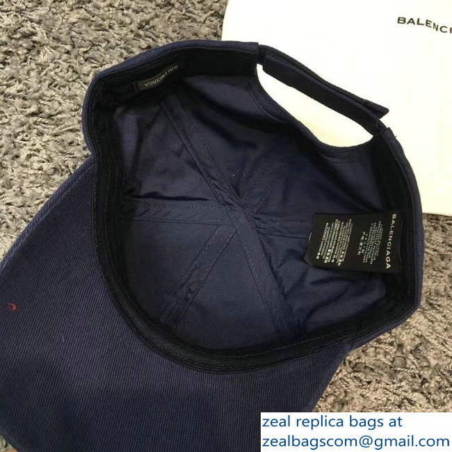 Balenciaga Supports World Food Programme Cap Baseball Hat Blue - Click Image to Close