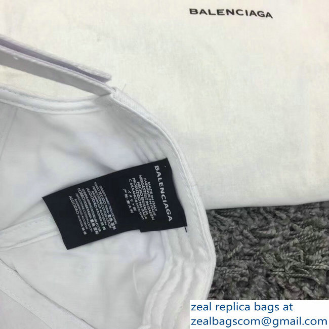 Balenciaga Supports World Food Programme Cap Baseball Hat White